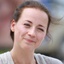 Karaine Vanasse sur le plateau du film French Immersion