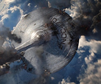 Une scène du film Star Trek Into Darkness