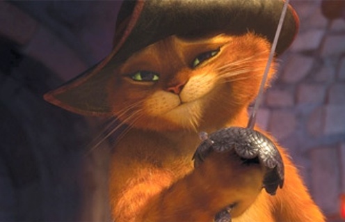 Une scène du film Puss in Boots