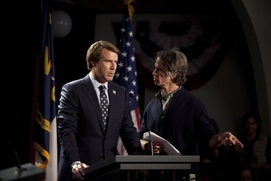 Sur le plateau du film The Campaign Sur le plateau du film The Campaign