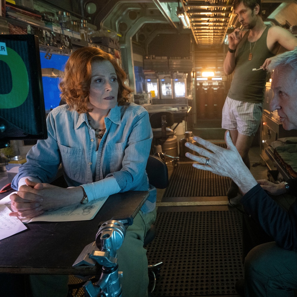 Sur le plateau du film Avatar: The Way of Water