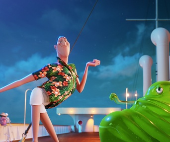 Une scène du film Hotel Transylvania 3: Summer Vacation