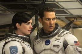 Une scène du film Interstellar