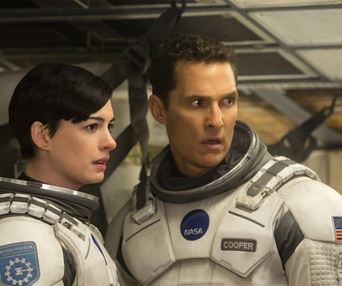 Une scène du film Interstellar