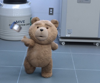 Une scène du film Ted 2
