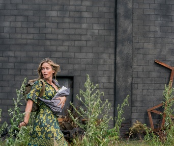 Une scène du film A Quiet Place Part II