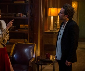 Une scène du film Hotel Artemis