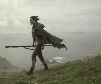 Une scène du film Star Wars: The Last Jedi