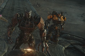 Une scène du film Transformers: Rise of the Beasts Une scène du film Transformers: Rise of the Beasts