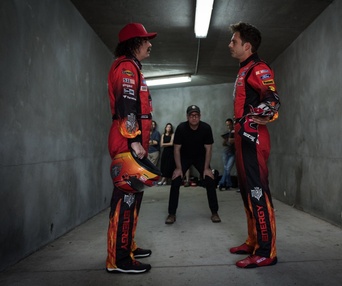 Une scène du film Logan Lucky