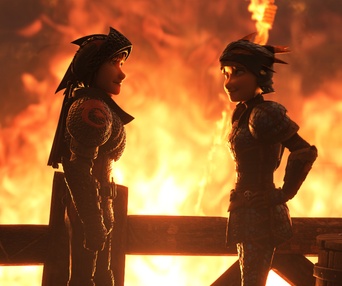 Une scène du film How To Train Your Dragon: The Hidden World