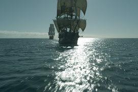 Une scène du film Pirates of the Caribbean: Dead Men Tell No Tales Une scène du film Pirates of the Caribbean: Dead Men Tell No Tales