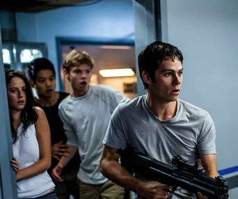 Une scène du film Maze Runner: The Scorch Trials