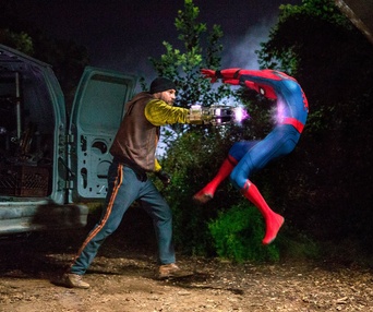 Une scène du film Spider-Man: Homecoming