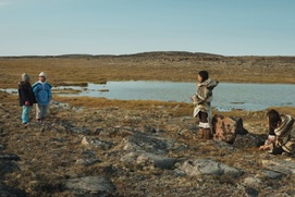 Une scène du film Tia et Piujuq