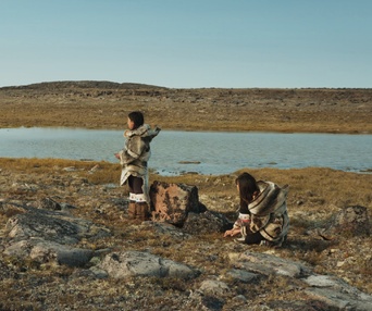 Une scène du film Tia et Piujuq