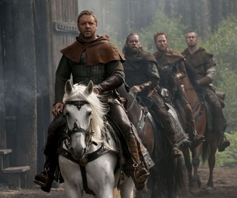 Une scène du film Robin Hood