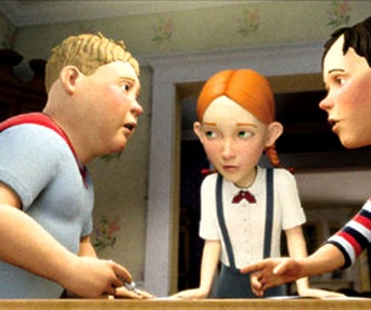 Scène du film La maison monstre