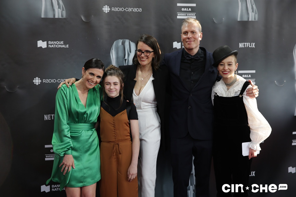 Sur le tapis rouge du Gala Québec Cinéma 2019