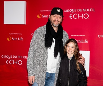 Tapis rouge du spectacle Echo du Cirque du Soleil