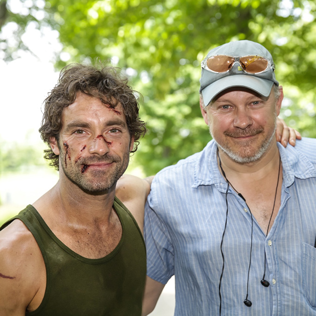 Sur le plateau du film Nitro Rush