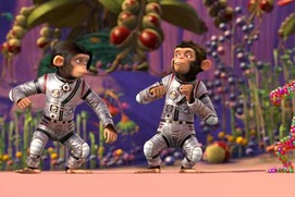 Scène du film Space Chimps Scène du film Space Chimps