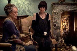 Une scène du film Downton Abbey