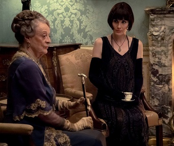 Une scène du film Downton Abbey