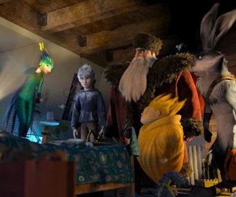 Une scène du film Rise of the Guardians