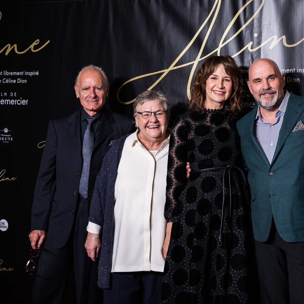 Tapis rouge du film Aline