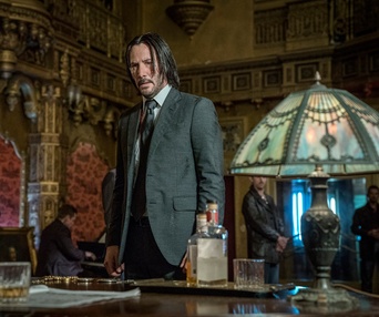 Une scène du film John Wick : Chapitre 3 - Parabellum