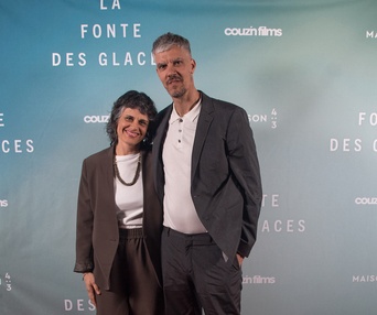 Tapis rouge du film La fonte des glaces