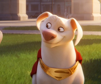 Une scène du film DC League of Super-Pets