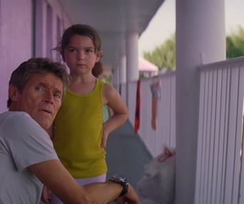 Une scène du film The Florida Project