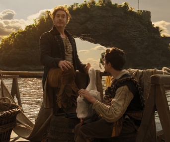 Une scène du film Dolittle