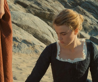 Une scène du film Portrait de la jeune fille en feu