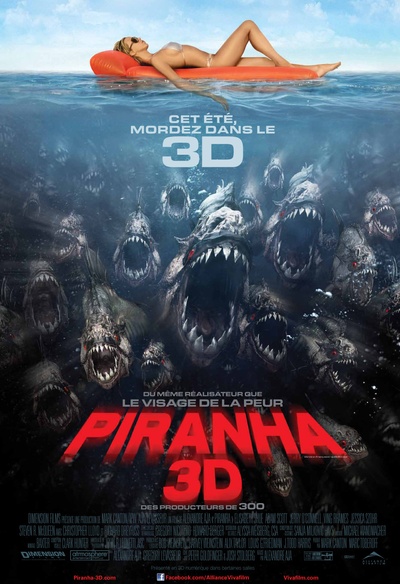 Affiche du film Piranha 3D
