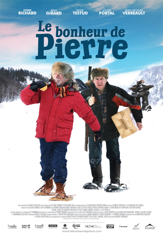Galerie - Primeur : Affiche de la comédie Le bonheur de Pierre