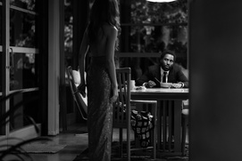 Une scène du film Malcolm & Marie