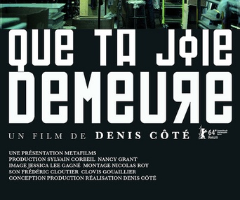 Affiche du film Que ta joie demeure