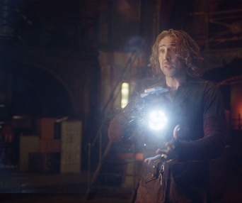 Une scène du film The Sorcerer's Apprentice