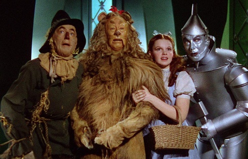 Une scène du film The Wizard of Oz