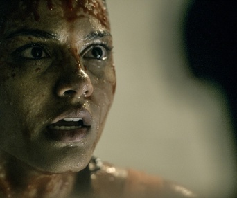 Une scène du film Evil Dead