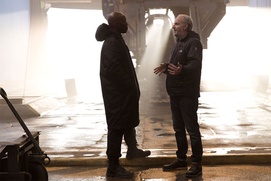 Une scène de The Hunger Games : Mockingjay Part 1 Une scène de The Hunger Games : Mockingjay Part 1
