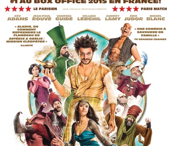 Affiche du film Les nouvelles aventures d'Aladin
