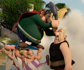 Une scène du film Astérix: Le domaine des Dieux
