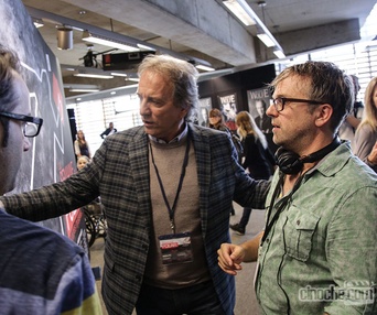 Sur le plateau de Les maîtres du suspense