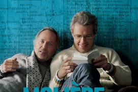 Affiche du film Molière à bicyclette Affiche du film Molière à bicyclette