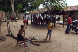 Une scène du film Amazonie, à la rencontre des gardiens et des gardiennes de la forêt Une scène du film Amazonie, à la rencontre des gardiens et des gardiennes de la forêt