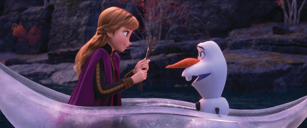 Une scène du film Frozen 2